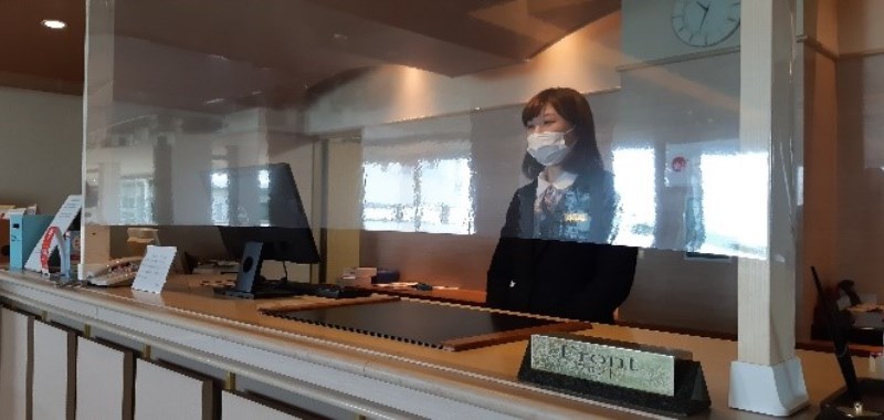 ホテル竹島 コロナウイルス 旅館対策